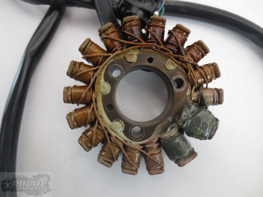 Honda trx450r stator test #2